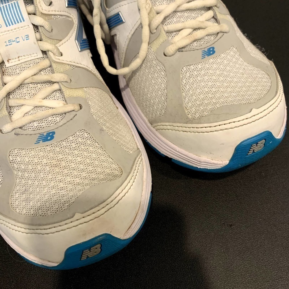 New Balance White Blue Women 1540v2 Made in USA Running Shoes Sneakers Size 8 - Picture 4 of 11